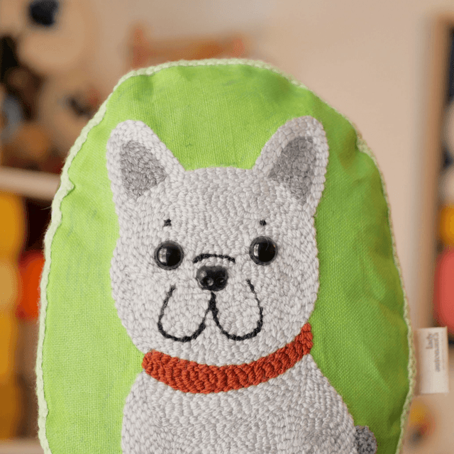 Mini coussin déco | Frenchie