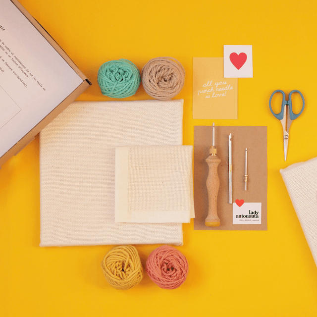 Kit Punch Needle ❤ | Aiguille réglable (3 tailles)