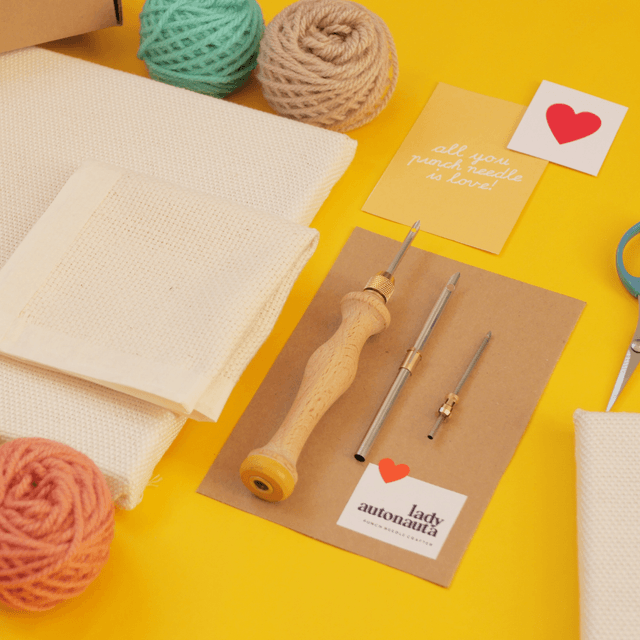 Kit Punch Needle ❤ | Aiguille réglable (3 tailles)
