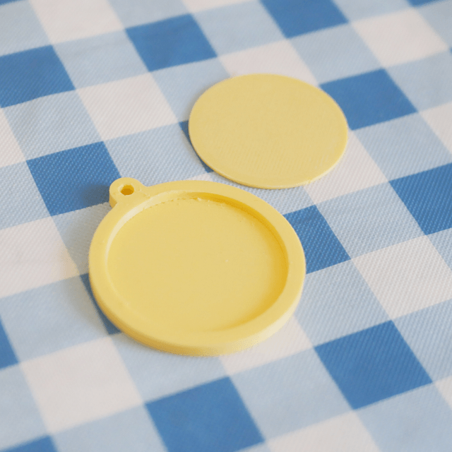 Mini tambour à broder en 3D (4,7cm)