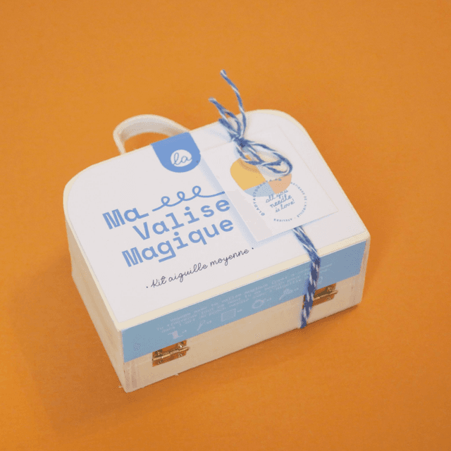 Kit Punch Needle Ma Valise Magique ✨ | Aiguille moyenne réglable